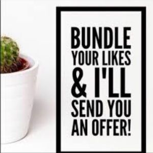 💜💜 Create a bundle and I will send you an offer!